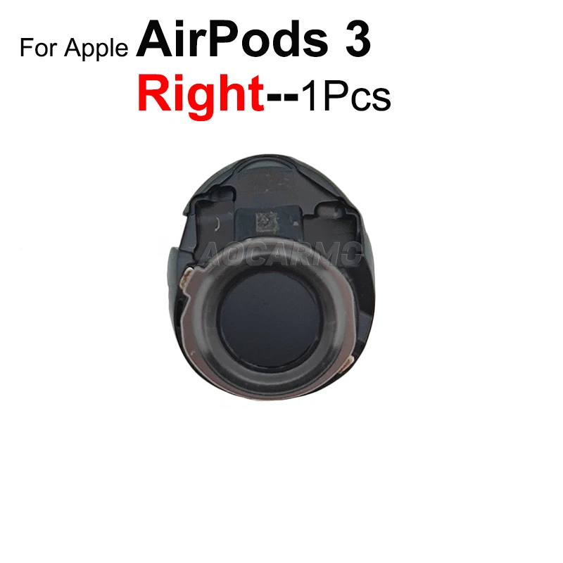 Aocarmo 1 pz unità altoparlante per cuffie sinistra per Apple AirPods 3 parte di ricambio