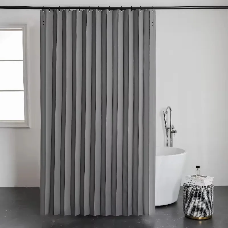 tenda-da-doccia-pieghevole-magnetica-set-tenda-da-doccia-grigia-tessuto-impermeabile-per-bagno