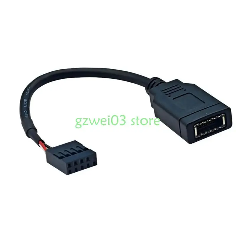 Y8AC USB2.0 SPEED 9PIN до Type E Adapter Motherboer Adapter для переднего типа C