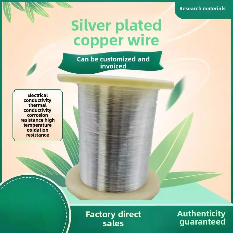 

Silver Plated Copper Wire High Temperature Resistant Conductor for Scientific Research Experiments