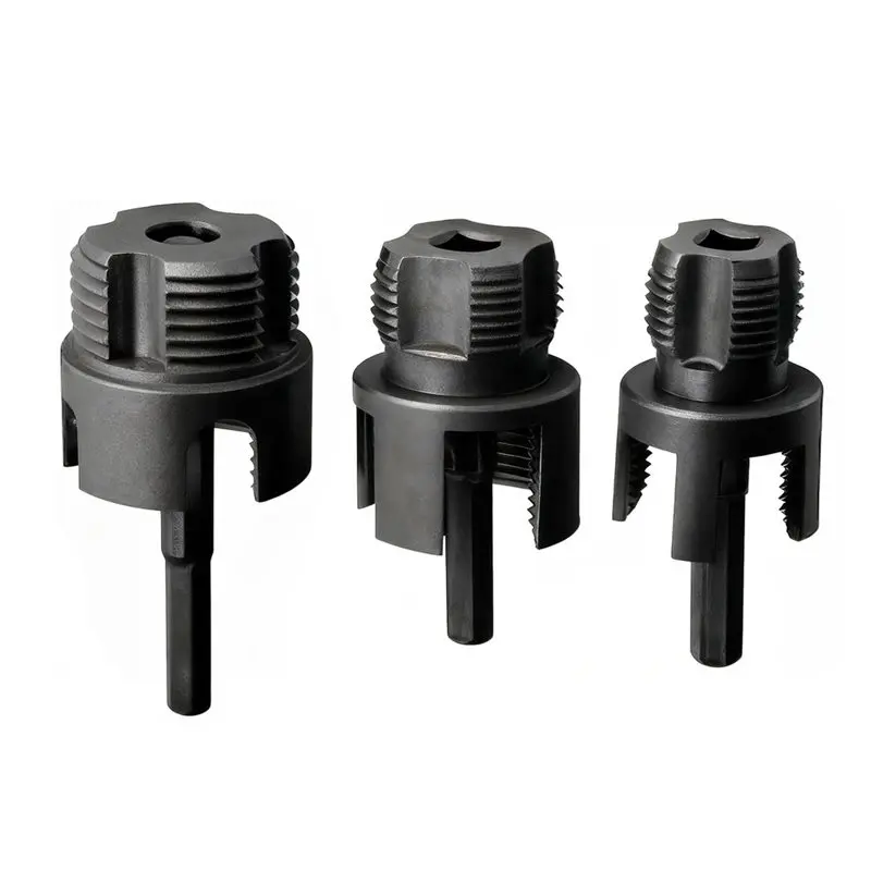 

A74E-PPR& PVC Pipe Threader Kit(3Pcs) PVC Pipe Threader Internal& External Threading Tool
