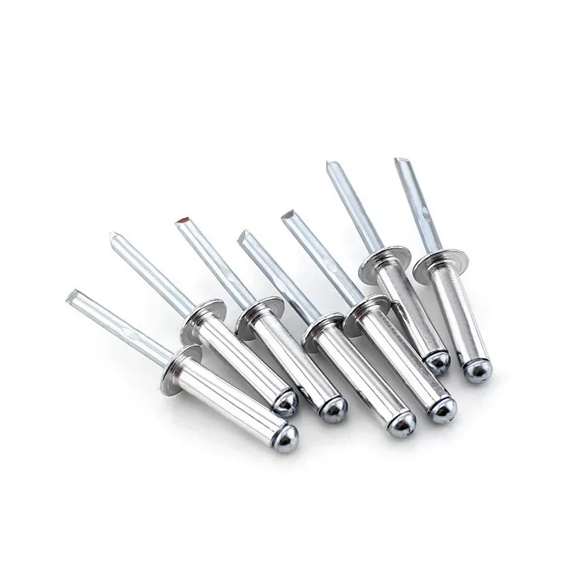 500PCS Pop Rivets Aluminium Assortment Kit M3.2 M4 M5 Mushroom Head Break Mandrel Blind Rivets Set GB12618