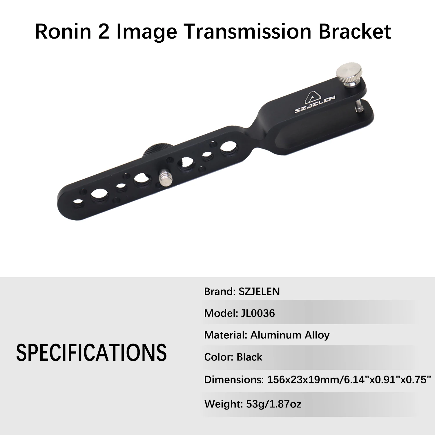 DJI Ronin 2 fixed image transmission bracket is suitable for DJI , Teradek， VAXIS transmission
