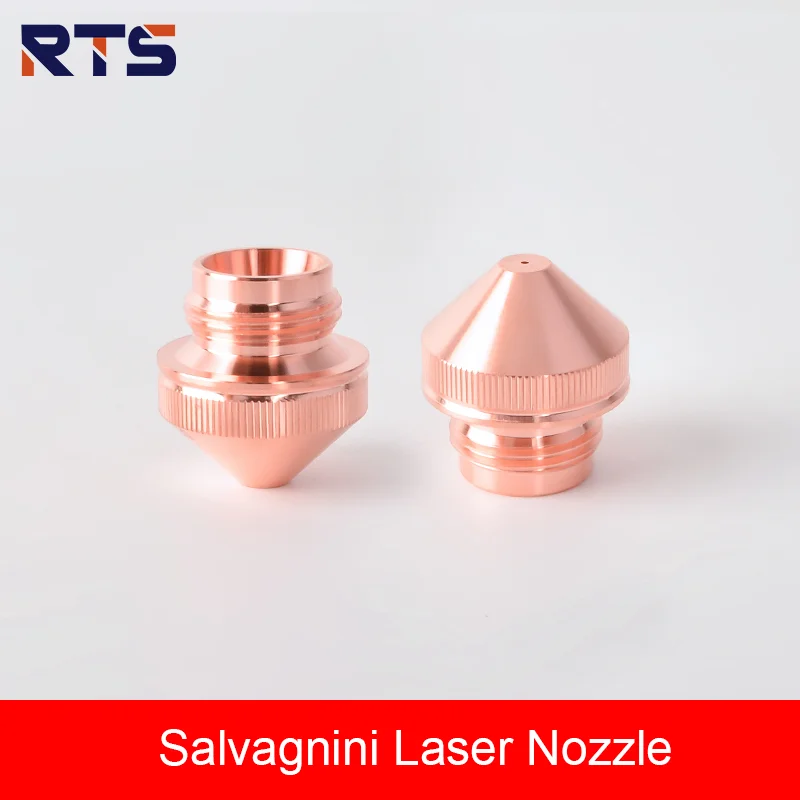 RTS 100pcs Salvagnini Laser Cutting Copper Nozzle D27 M20.3 H29 High Dynamic Fiber Laser Cutter Machine Cut Head Nozzles L5