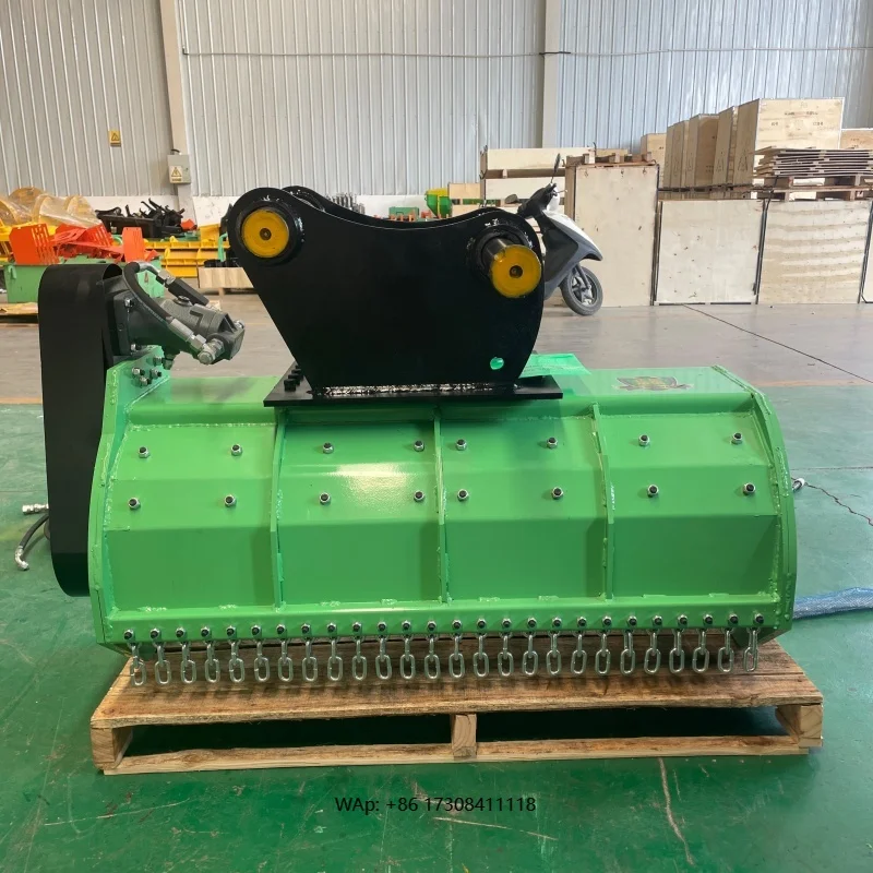 맞춤형 굴삭기 부품 잔디깎이 고효율 잔디 분쇄기 유압 플레일 모어 굴삭기 멀처