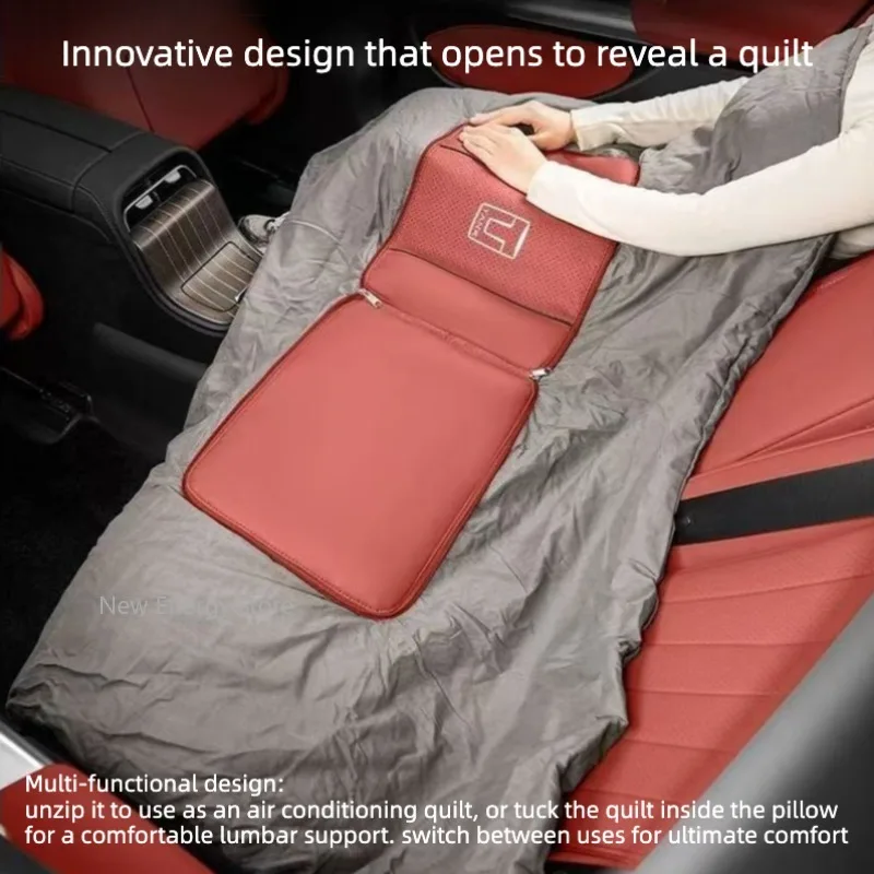 Multifunctional 2 In 1 Car Pillow Blanket Foldable Summer Air Condition Quilt Interior Accessories For GWM TANK 300 400 500