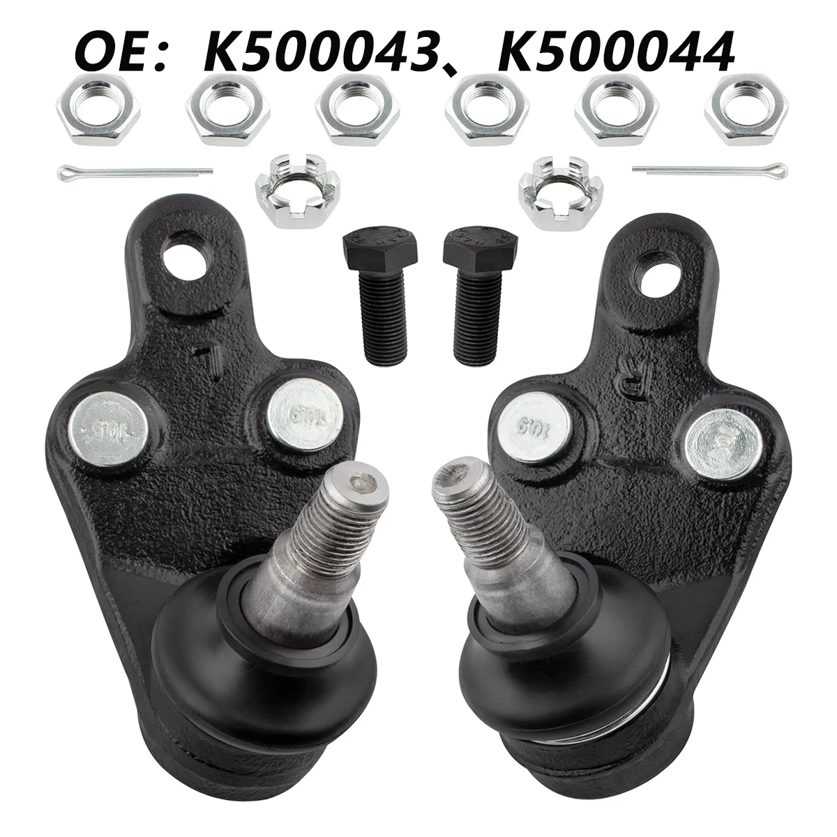 

K500043 + K500044 Передний нижний шаровой шарнир для Lexus ES300h ES350 2007-2018 Toyota Avalon 2007-2017 Camry Все модели