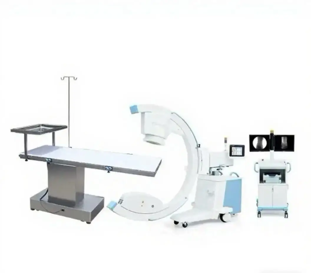 Instrumento veterinario de Pujia, mesa de rayos X rationalmente construida, mesa de cirugía de rayos X veterinaria para aparatos de anatomía veterinaria