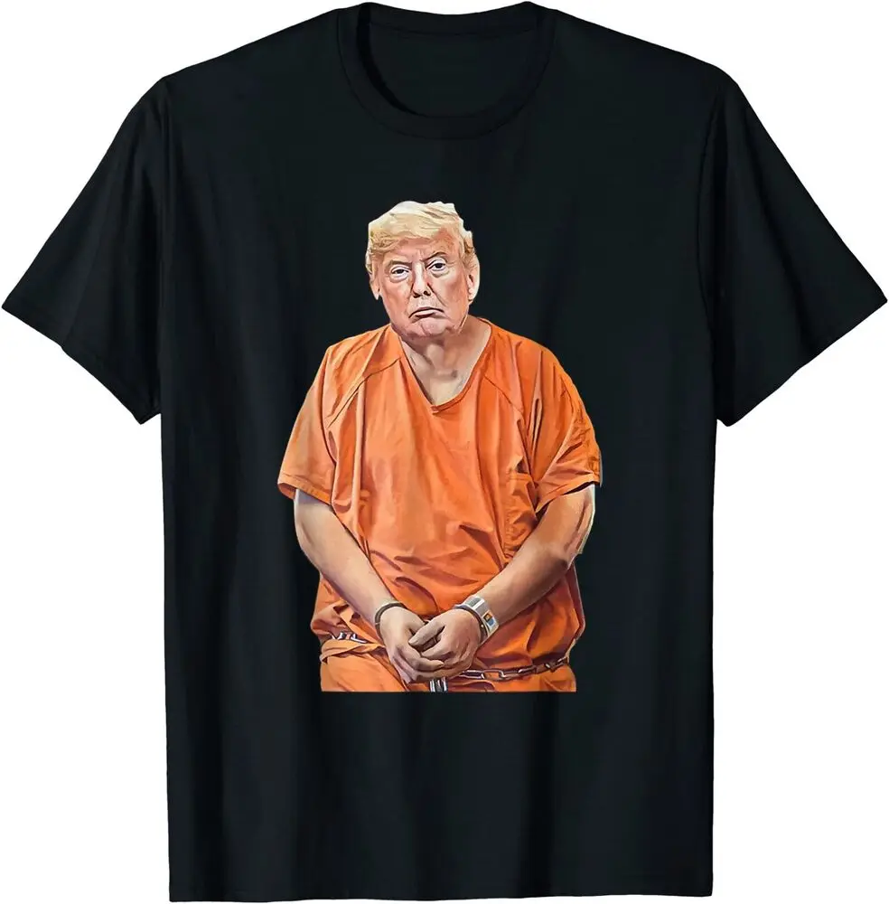 Trump 20-24 Years In Prison Funny Anti-Trump Unisex T-Shirt Anime Graphic T-shirts for Men Clothing Women Tees High Quality 100%