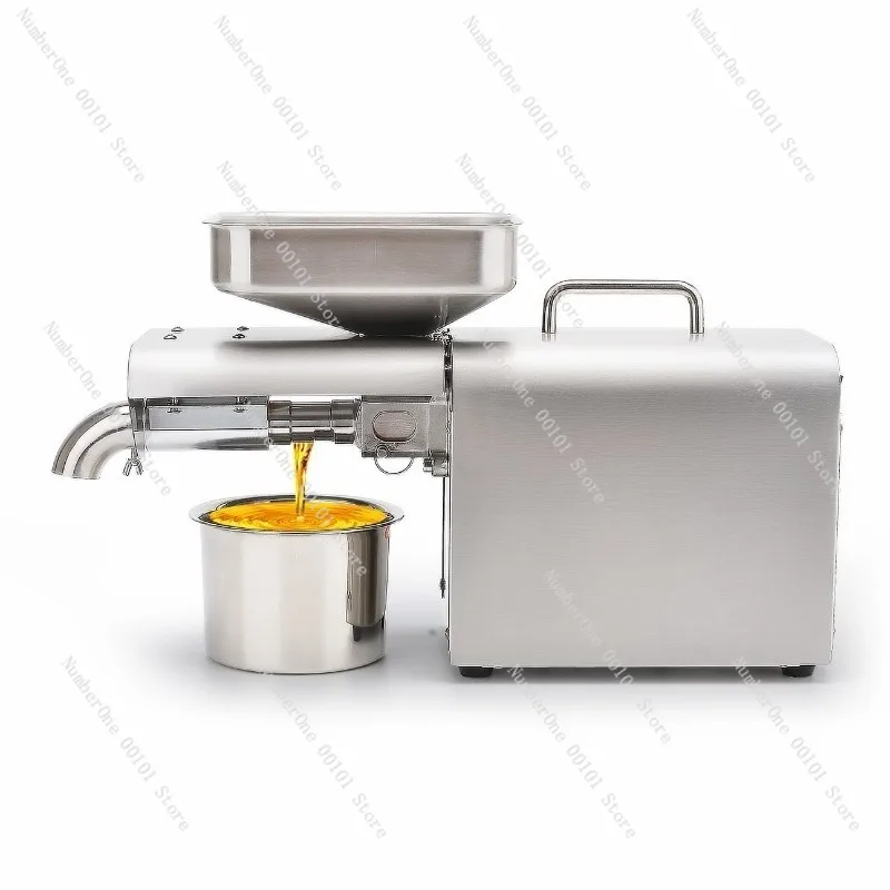 Fully Automatic Home Oil Extractor, Stainless Steel Small Oil Press, Household Multi-functional Oil Extraction Machine,Efficient