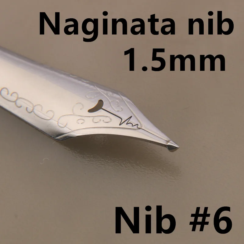 Naginata-pluma estilográfica T1 C1, plumas de tinta de 6 tamaños, 35mm, aptas para 100, 450, papelería escolar y de oficina, 1 unidad