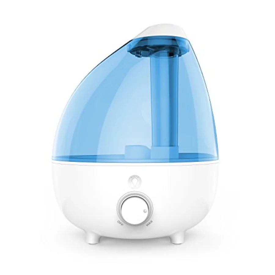 

MistAire XL Ultrasonic Cool Mist Humidifier - All Day Operation for Large Rooms 1 Gallon Tank Variable Mist Control Automatic S