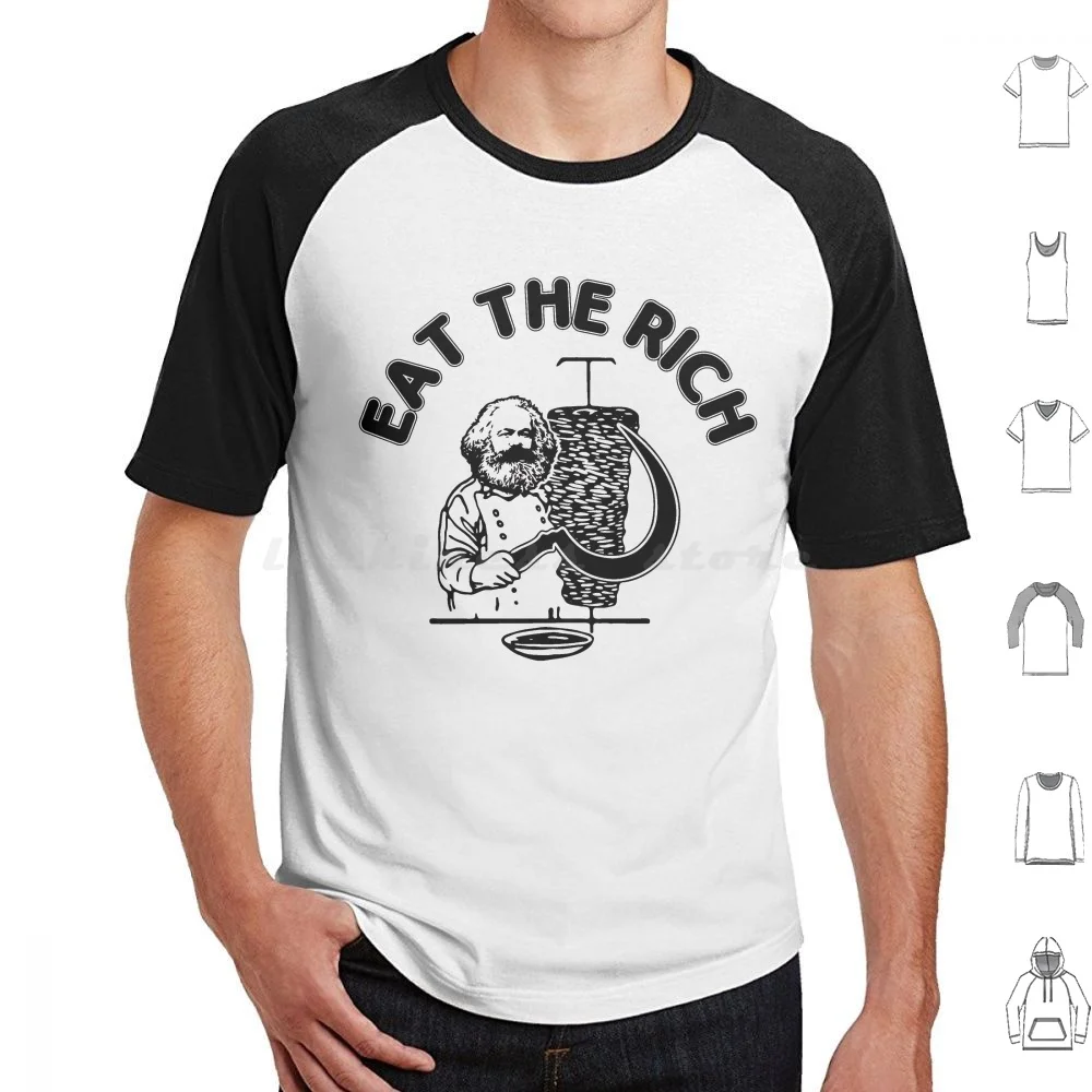 Eat The Rich Doner D ? Ner Kebab Marx Socialist Hasan Piker D ? Nermarx T Shirt 6xl Cotton Cool Tee D ? Nermarx Eat The Rich
