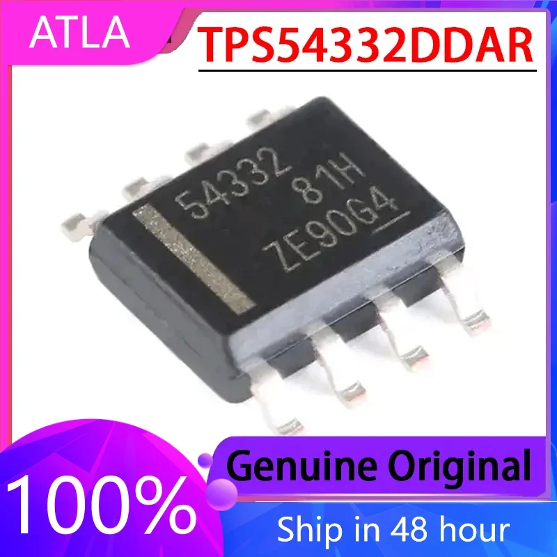 

10PCS New Original TPS54332DDAR TPS54332DDA Silk Screen 54332 Switch Regulator SOP8