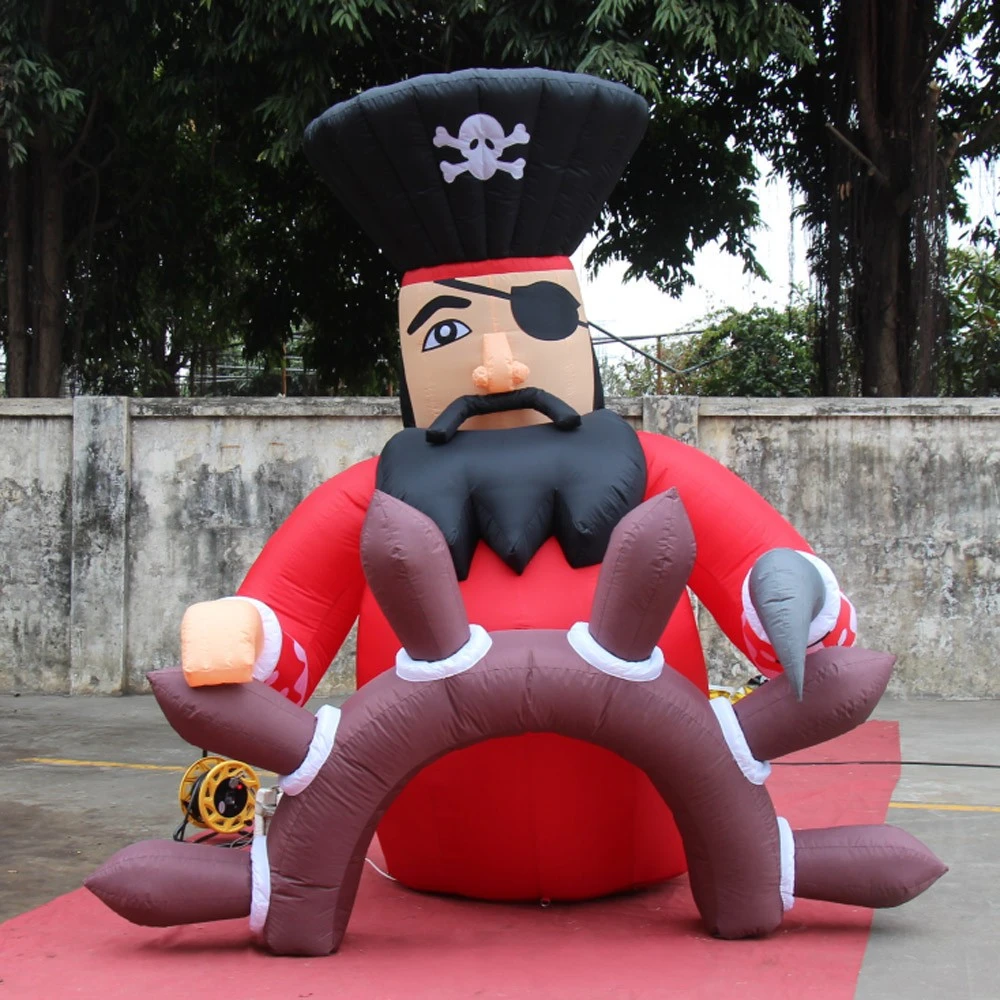 

Inflatable Best Pirate Oxford Custom Advertising Giant Inflatable Cartoon Character Model For Sale