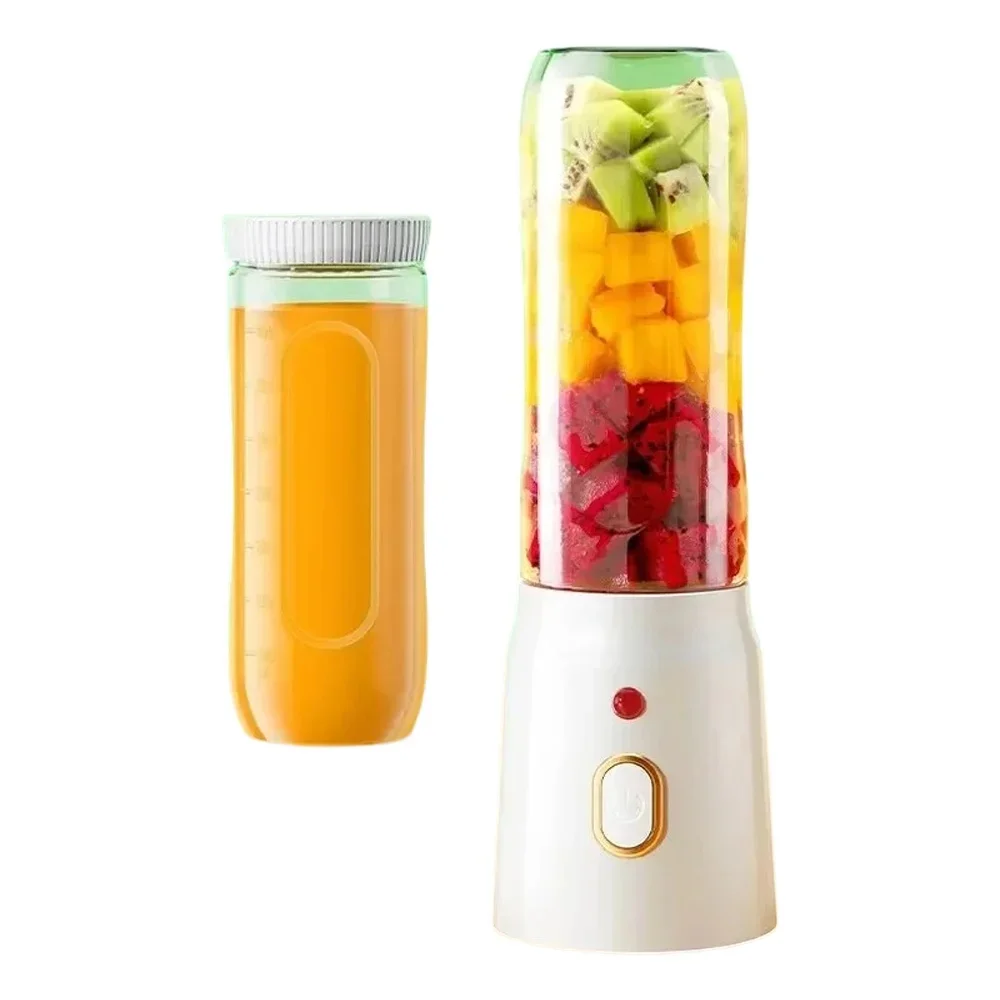 Portable Wireless Blender Electric Fruit Juicer Machine For Orange Ice Crushing 10 Blades Auxiliary Food Machine 1500mA Mixer image 6