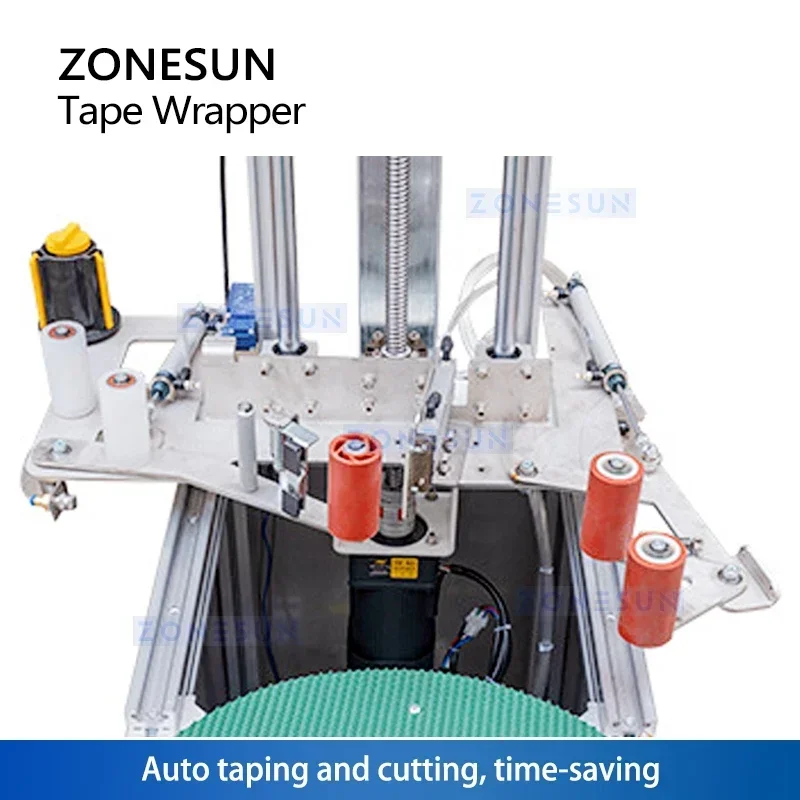 ZONESUN ZS-TW5050 Автоматическая машина для упаковки лент Пенопластовая транспортировочная коробка Охладители пенопласта Холодная цепь Упаковка пищевых контейнеров