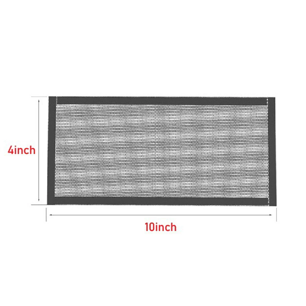 2/4PCS Magnetic Vent Screen Covers Black Mesh Guard For Magnetic-Metal Vents For Wall Floor Ceiling Vents ABS Tool Parts