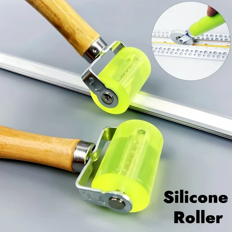 Press Edge Handle Roller LED Strip Light Installation Tool Aluminum Profile Diffuser Linear Bar Lamp Lampshade Mount Accessories