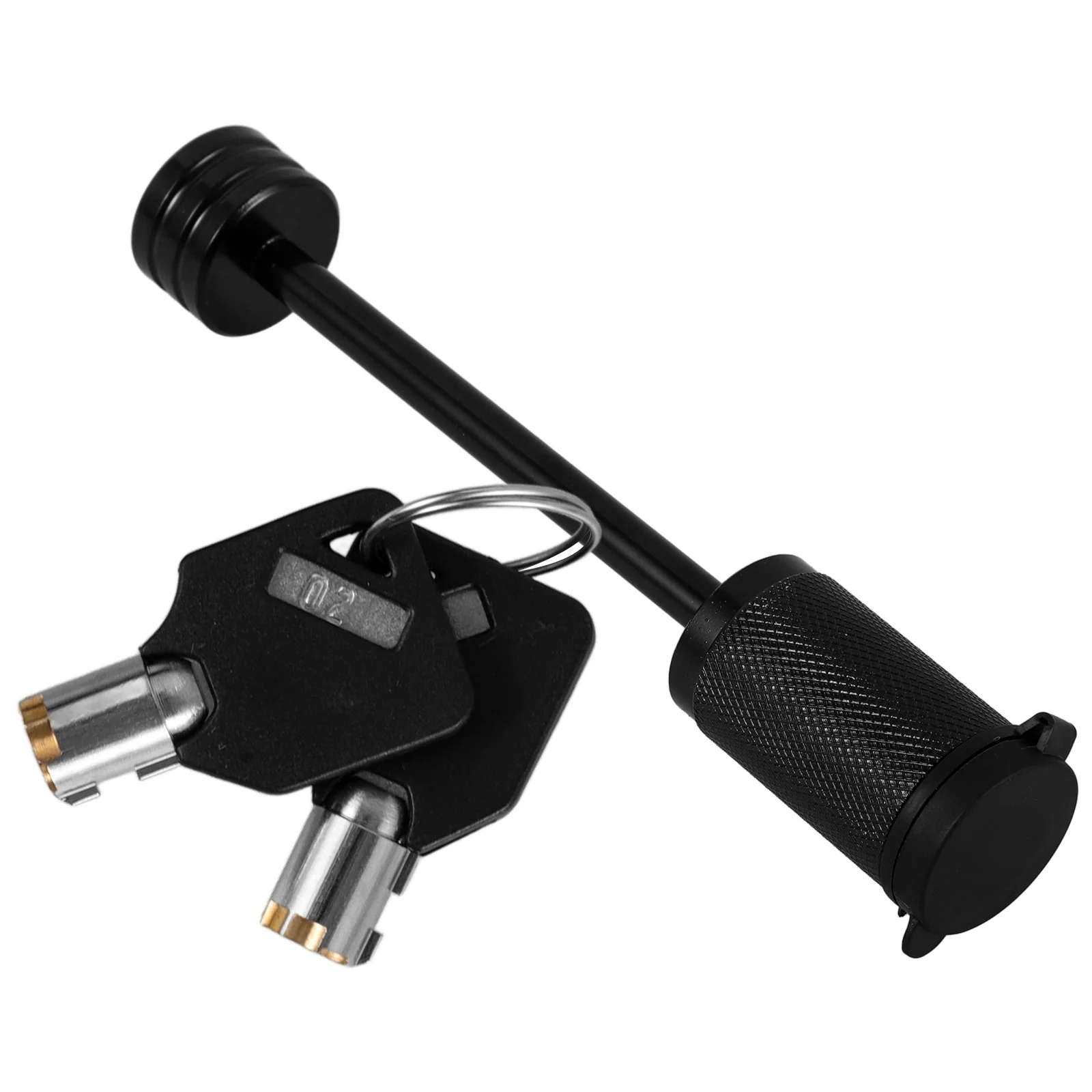 Set Heavy Duty Receiver High-Strength Replacement For Most Trailers Set Receiver Hitch Trailer Lock With Key Trailer Parts Hitch