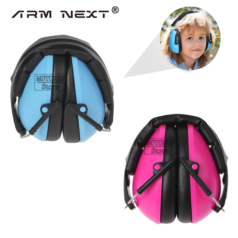 Hight Quality Kids Ear Protection Earmuffs Safety Hearing Ear Muffs Noise Reduction Soundproof Headphones Children Protective