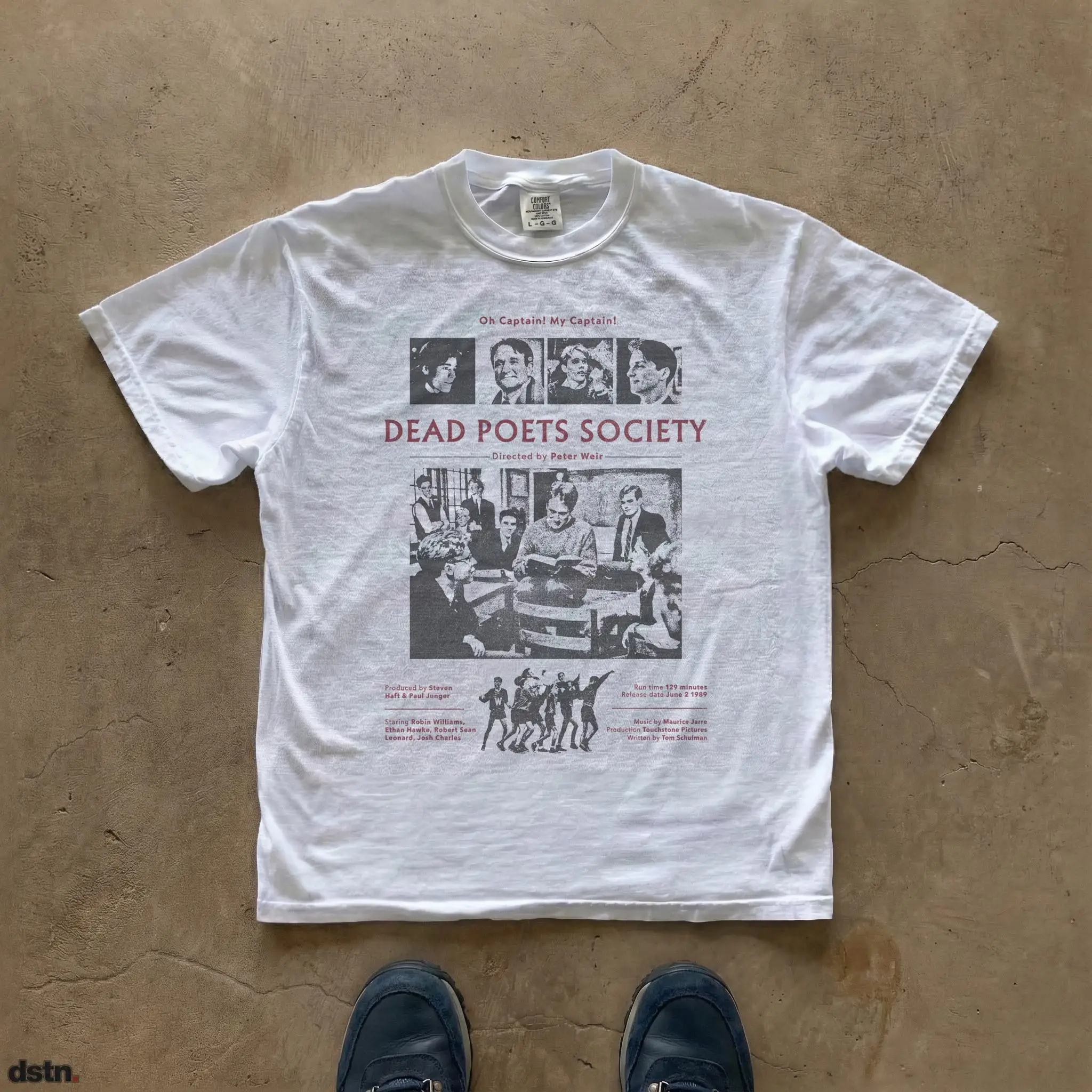 Dead Poets Society Tee | Movie Poster Graphic T-Shirt Vini