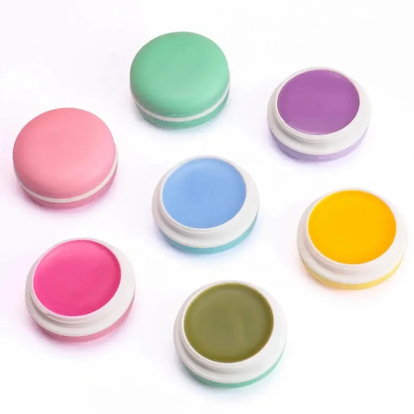 Custom 5colors Fruit Flavor Lip Balm Nourish Long Lasting Easy To Wear Moisturizing Anti-Cracking Hydrating Lip Care Bulk Makeup