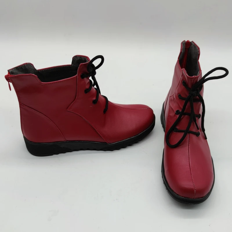 Jujutsu-zapatos de cosplay para hombre, personaje Itadori Yuji, juego de rol Itadori Yuji, botas rojas, disfraces de cualquier tamaño