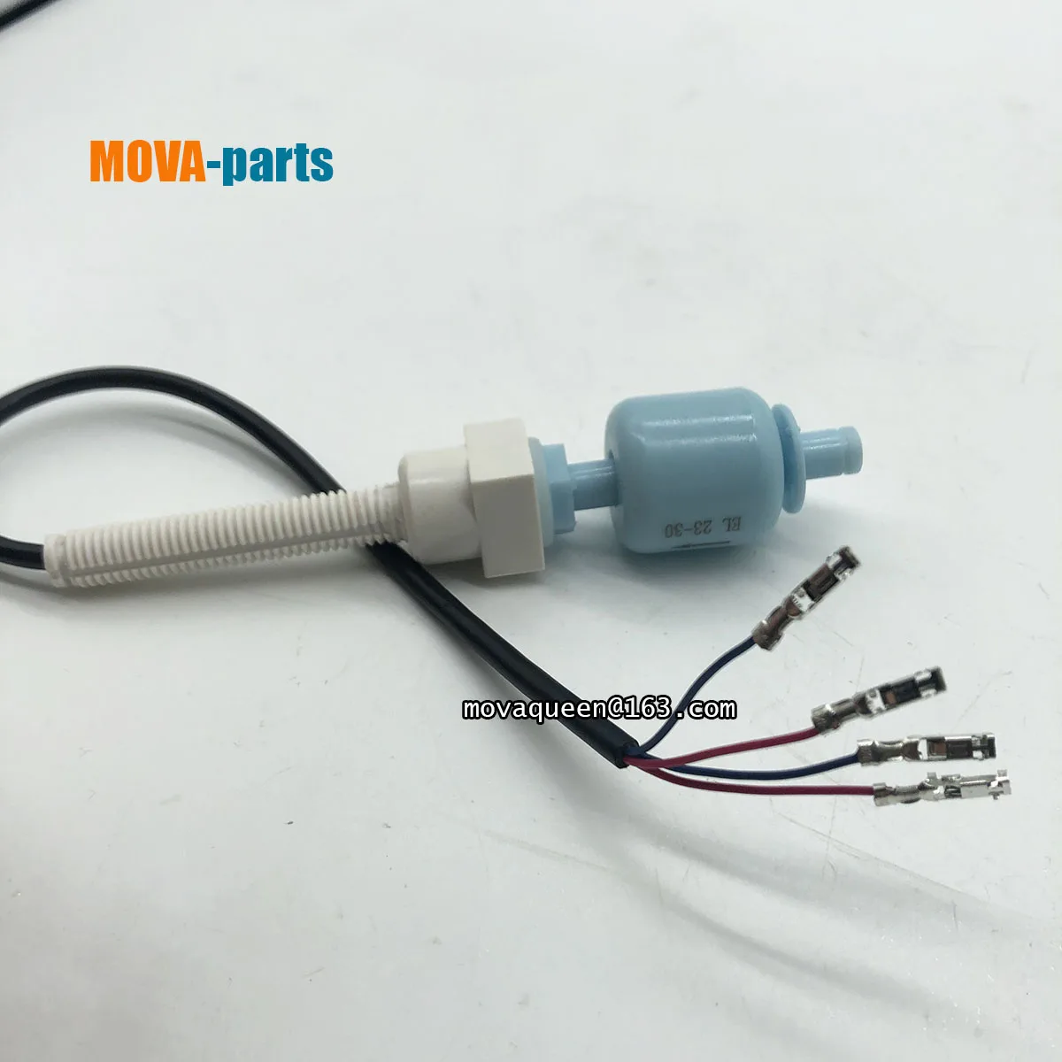 

Ice Maker Accessories Blue 4-Wires Water Level Float Sensor For JINSONG LAUD Snooker A1000-WEC Ice Making Machine Replacement