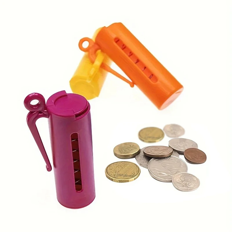 【xxx】 Coin Banks Keychain Coin Purse, Personalized Portable Savings Banks, Perfect For Various Holiday Gifts For Coin Storage