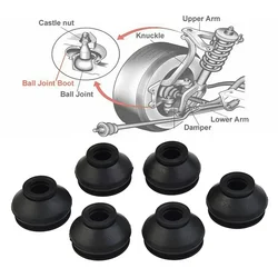 Dust Boot Cover Optimal Flexibility Rubber Dust Boot Covers For Tie Rod End Ball Joint Minimize Wear And Tear Improve Handling