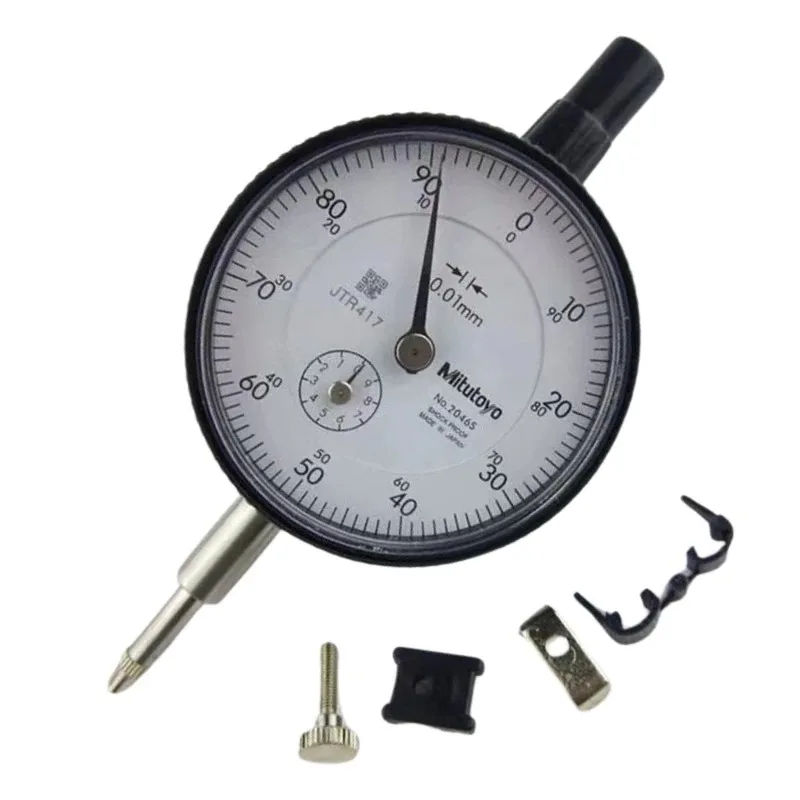 Mitutoyo Micrometer  No: 2046S 0-10mm Meter Precise 0.01mm Resolution Indicator Mesure Quality Assurance