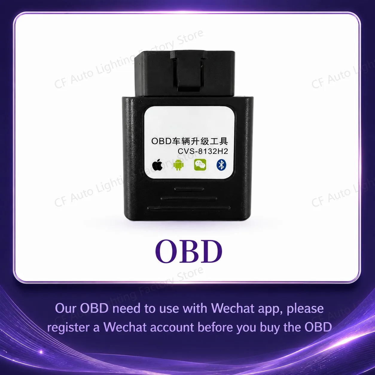 

CF Ambient Light Interior Lighting Kit For Audi A3L 2021-2024 Dashboard Air Vent LED Atmosphere Lamp 30 Colors