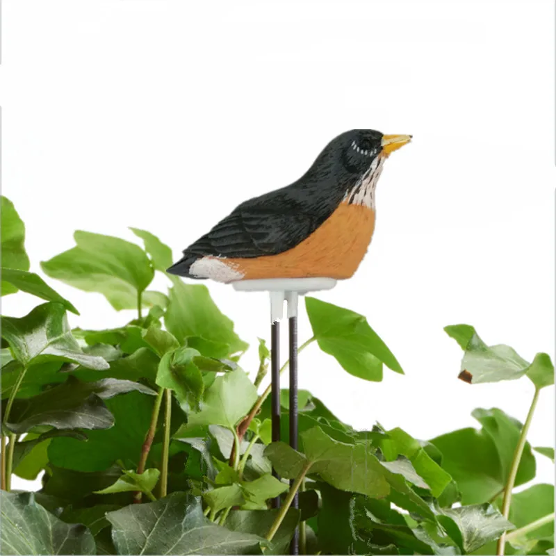 Soil Moisture Meter Watering Alarm Bird Plant Water Tester Hygrometer Sensor Gardening Tool Kit for Planter Water Remind