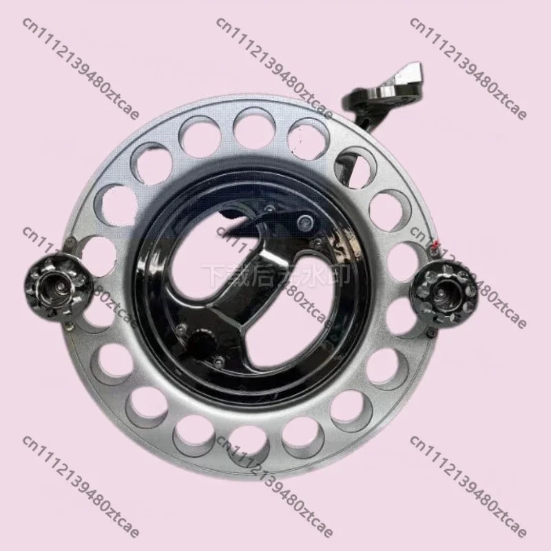 Alloy Hand Wheel, Anti-Reverse Hand Brake Kite Reel Wheel, 8cm S8 Model for Outdoor Kite Flying Accessories