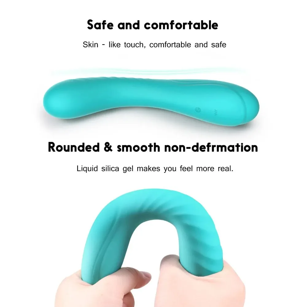 Winvi ألعاب هزاز الجنس منتجات الكبار الإناث عصا تدليك هزاز العلامة الخاصة السائل سيليكون G-بقعة هزاز الإناث 18 + #5