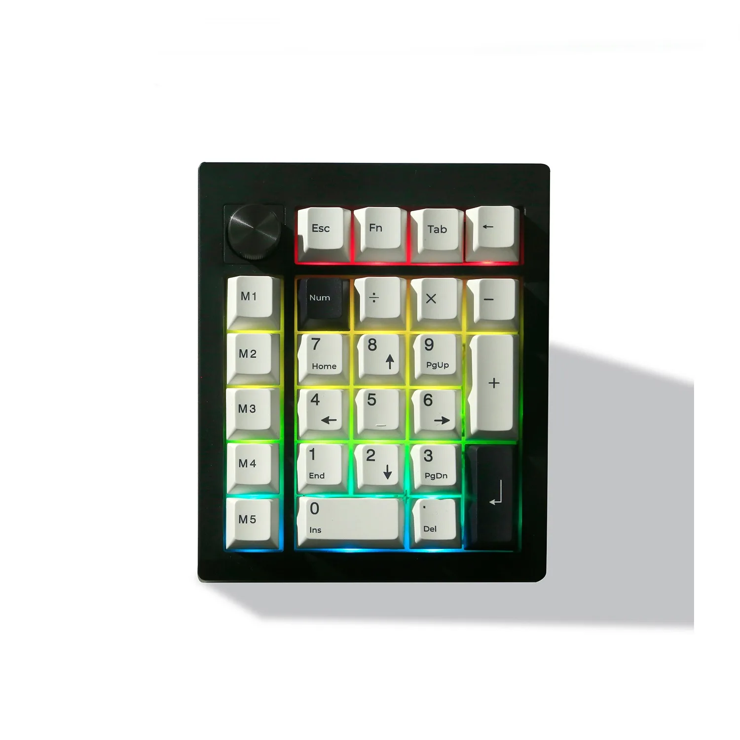 

Zuoya GMK26 Numpad Mechanical Keyboard,Three Mode Numeric Keypad,Hot Swappable,RGB Backlit,Gasket Structure,Supports QMK VIA