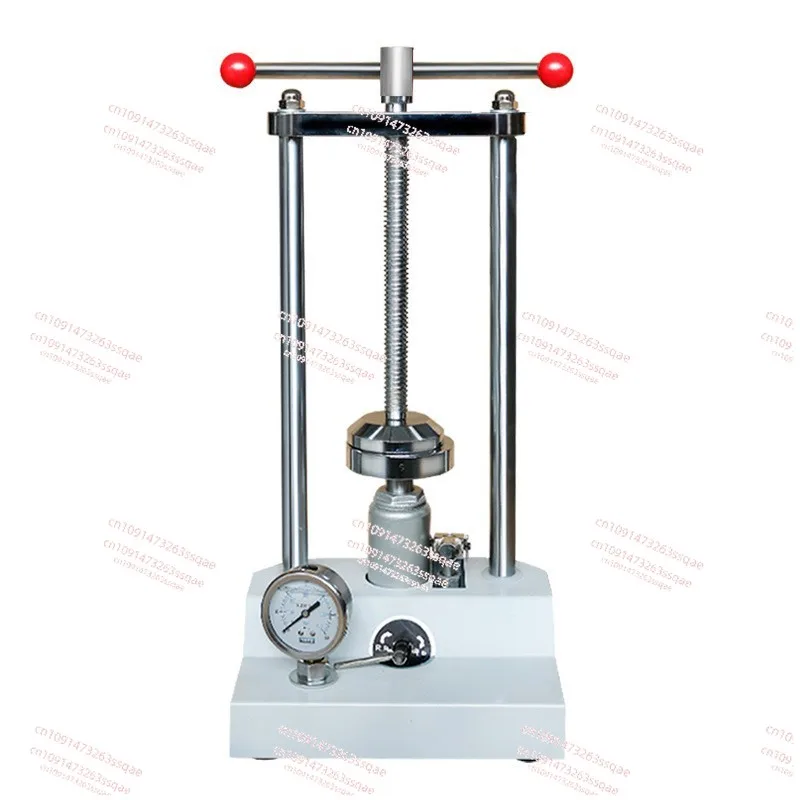 New Hydraulic Dental Press With Pressure Gauge Automatic Oil Press Suitable For Medical Oral Pressure Laboratory Equipment