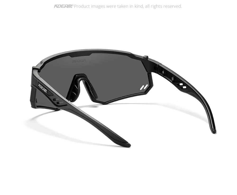 Kdeam High-End-Sports onnen brille polarisierte Herren-Fahrrad brille abnehmbarer Tr90-Rahmen und Nasen pads leicht auszu tauschen – Detail 16