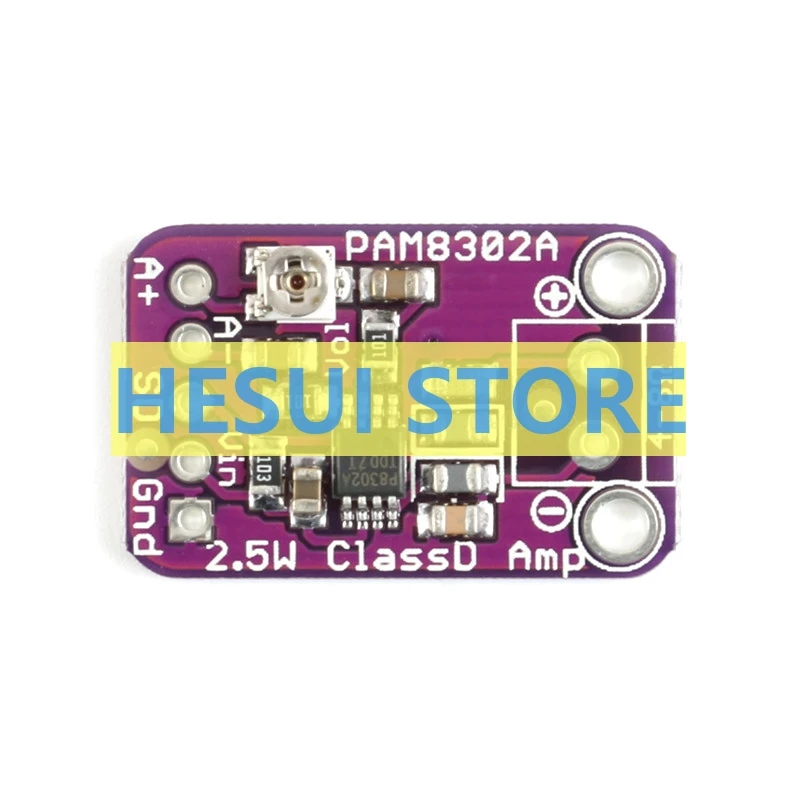 PAM8302 Single Channel Audio Amplifier Class D 2.5W audio power amplifier module