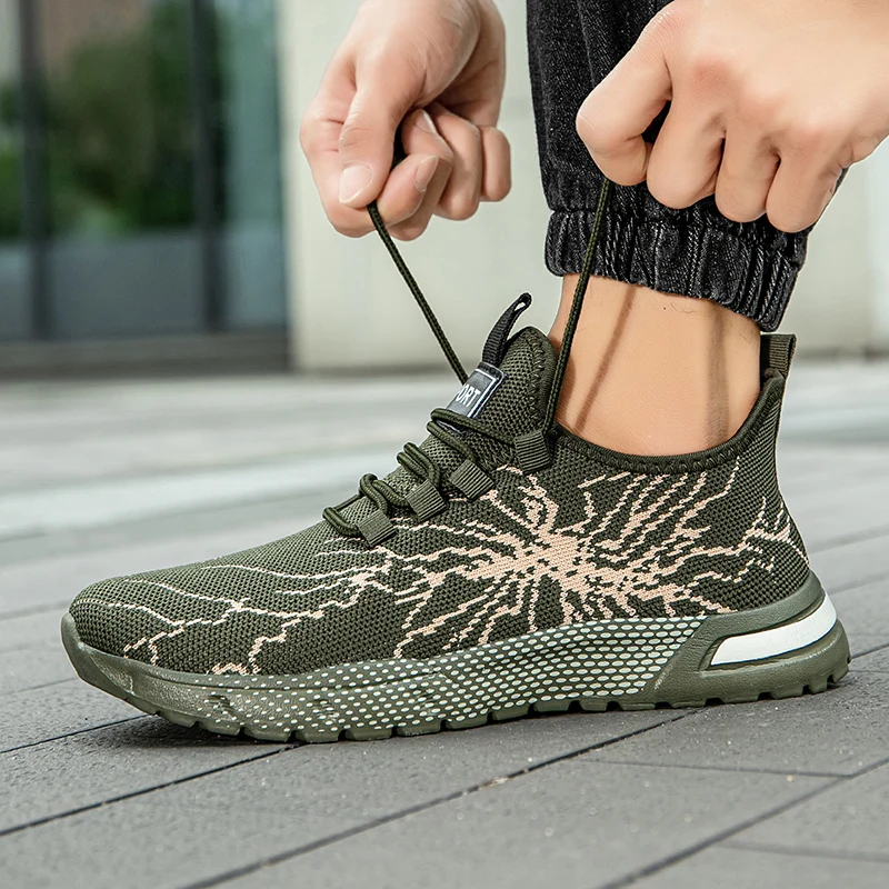 MAEDEF Men's Sneakers Summer Men Shoes Men Trekking Walking Gym Shoes Man Comfortable Training Shoe Male Casual Sports Shoes