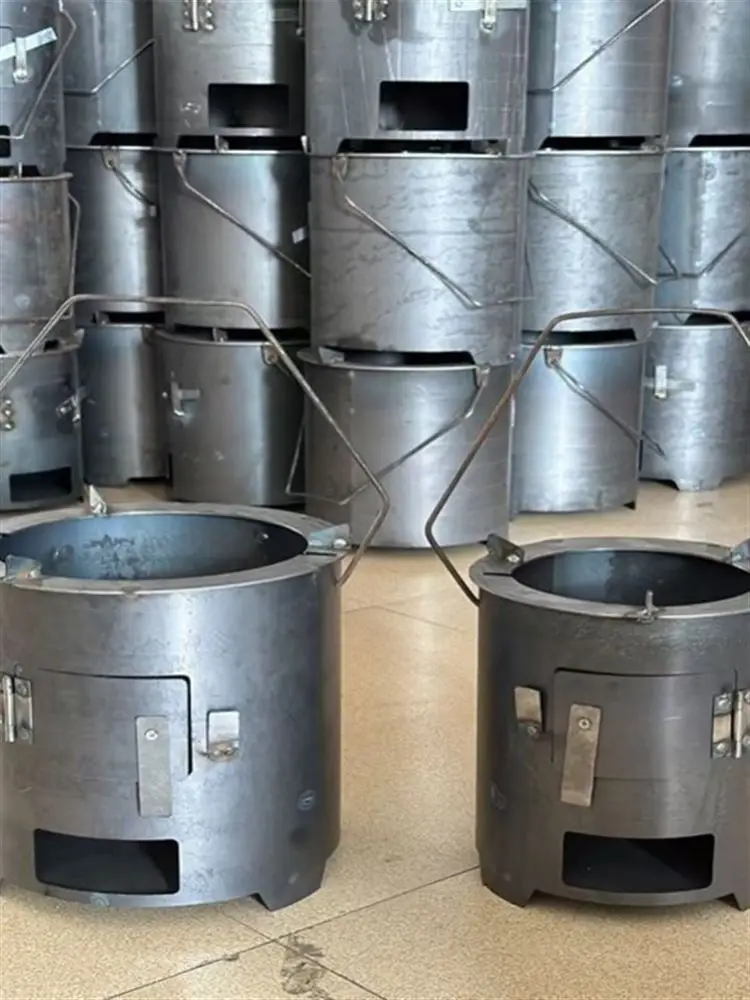 

Многофункциональная дровяная печь-костровище для барбекю на открытом воздухе, для домашнего использования, приготовления пищи на природе, обогрева и заваривания чая