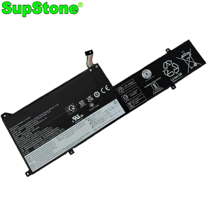 SupStone L21M3PE0 L21C3PE0 Laptop Battery For Lenovo IdeaPad FLEX 5 14ABR8 14IAU7 14IRU8 16ABR8 16ALC7 16IRU8 L21M3PE1 L21L3PE0