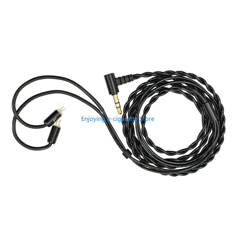 120 langes OFC-Soundkabel für 0,78 mm 2-polige Kopfhörer, 4-adrig/8-adrig geflochten Y4QF – Detail 8