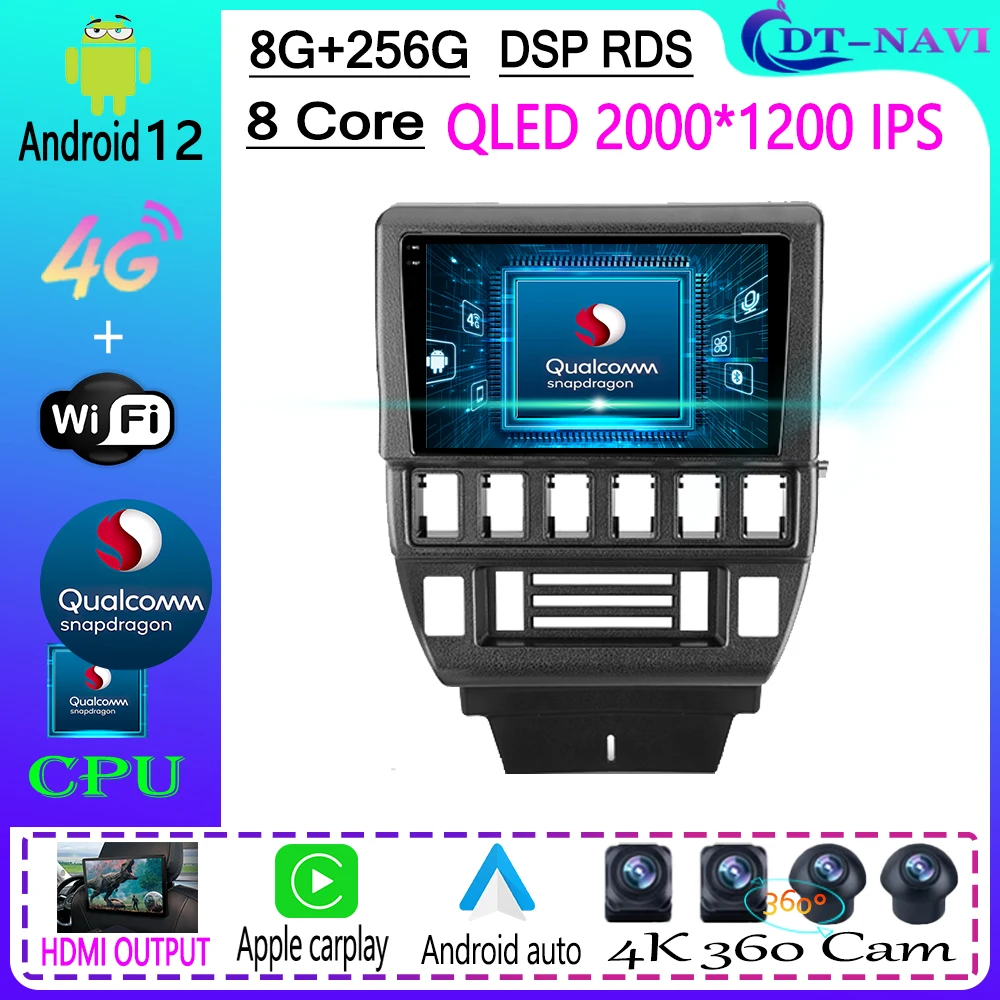 

Android 13 For LADA Niva 1993 - 2020 Car Radio Multimedia Video Player Navigation GPS WIFI Carplay DSP BT 4G LET 360 WIFI