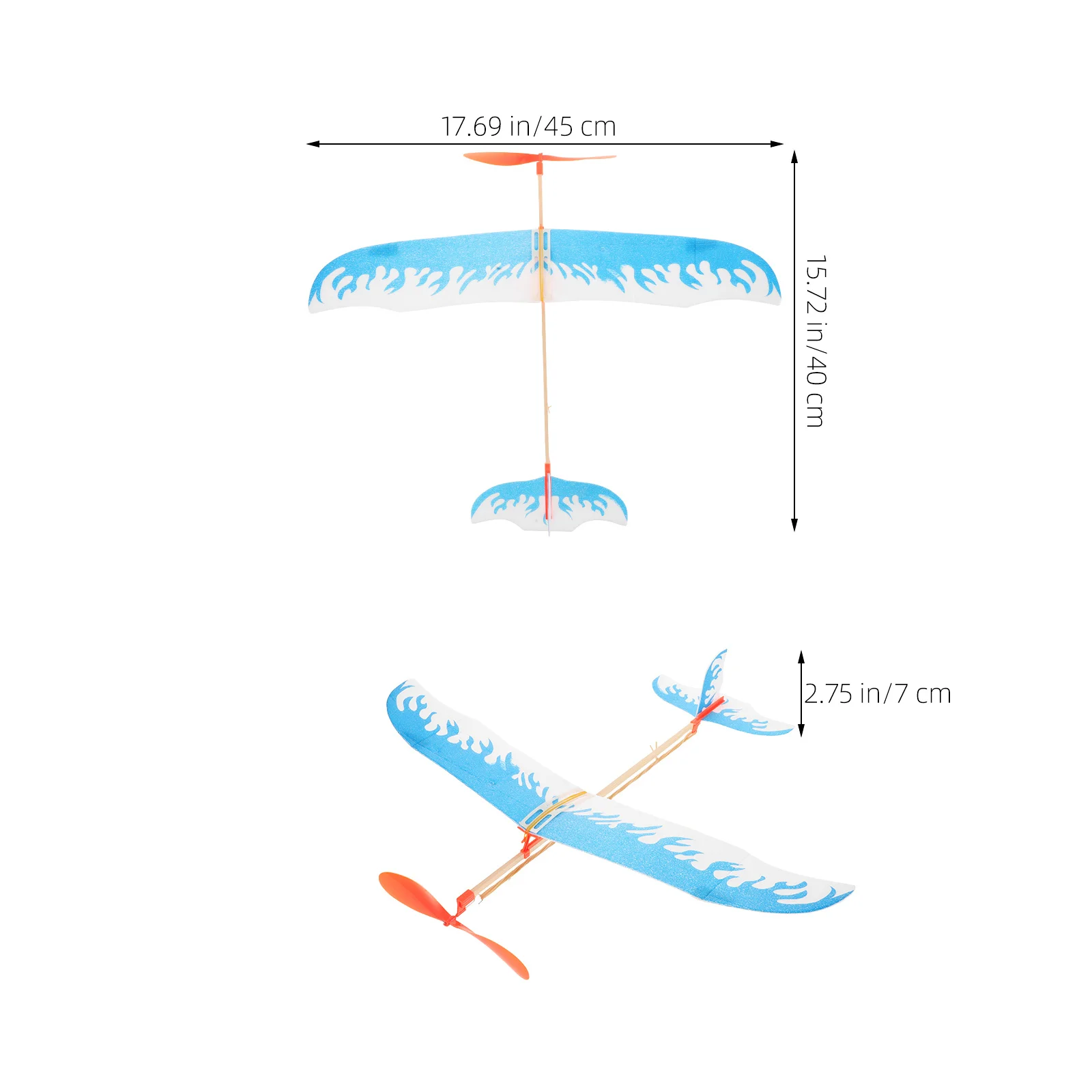 4 шт. DIY планер самолет с резиновой лентой, летающий ручной работы для детей, забавный самолет с резиновой лентой на открытом воздухе