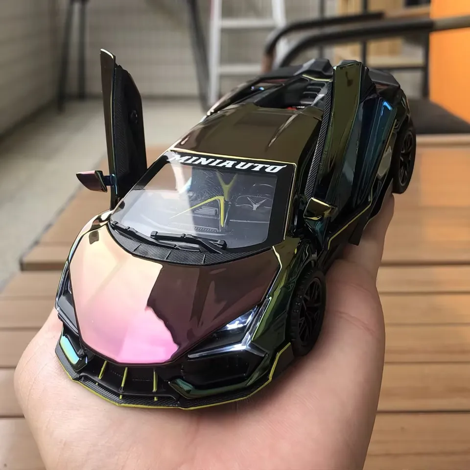 1:32 Lamborghini Revuelto Mansory Diecast Car Metal Toy