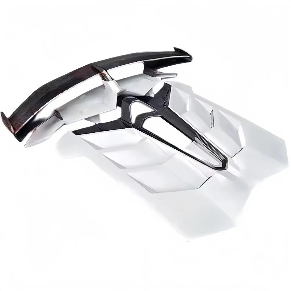 

Лидер продаж, полусухой комплект корпуса из углеродного волокна в стиле SVJ, включая заднюю крышку, задний спойлер для качества Lamborghini LP700 LP720S