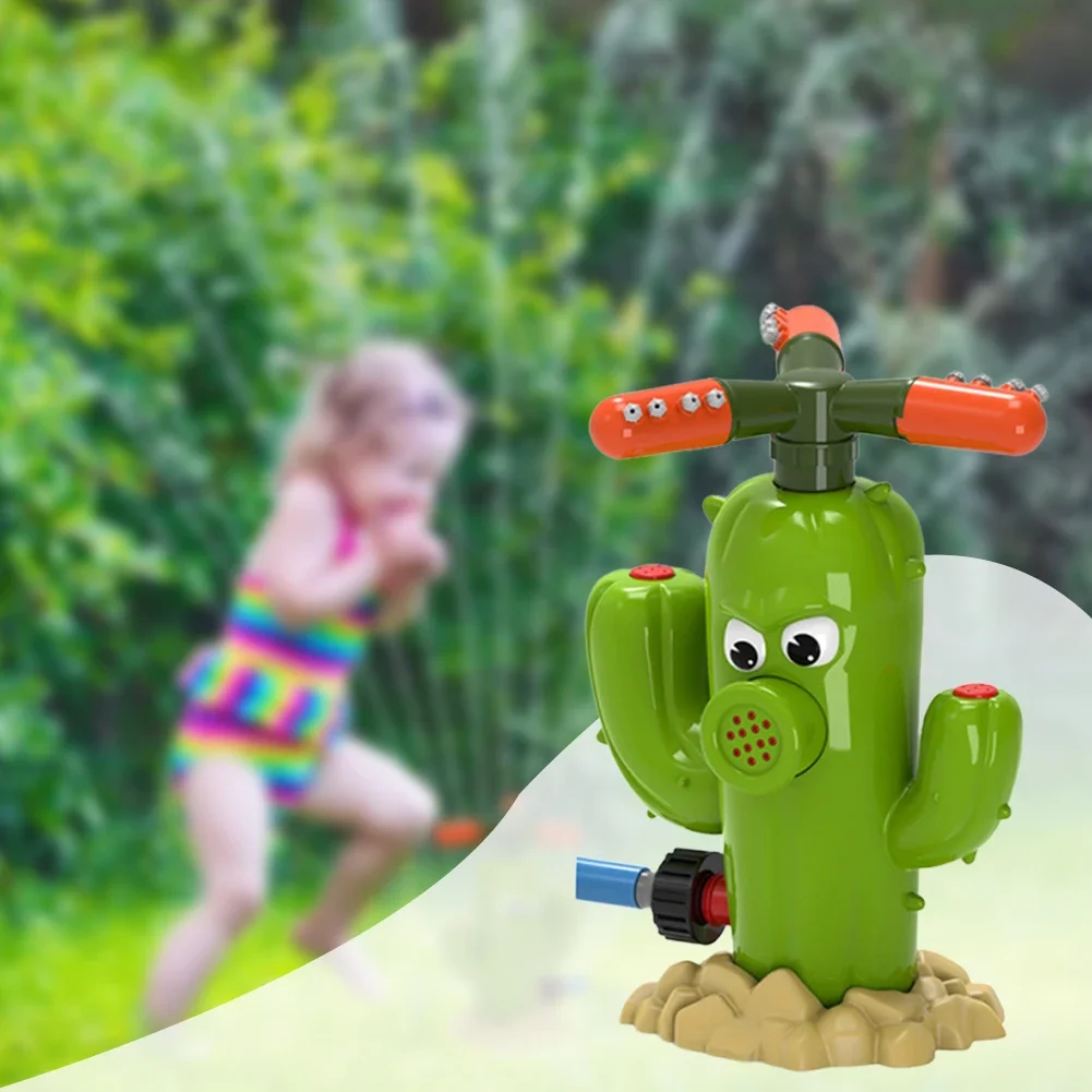 Idrante antincendio/Cactus Spruzzo d'acqua Giocattolo Creativo Sprinkler da esterno Giocattolo Spinning Sprinkler Giocattolo Altalena Sprinkler per divertimento in acqua estiva