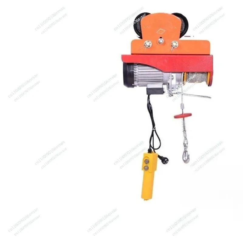 Small crane small electric hoist hoist Running miniature electric hoist with sports car one-piece 220v household